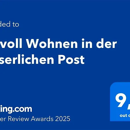 Διαμέρισμα Stilvoll Wohnen In Der Kaiserlichen Post